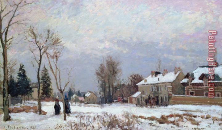 Camille Pissarro Effects of Snow